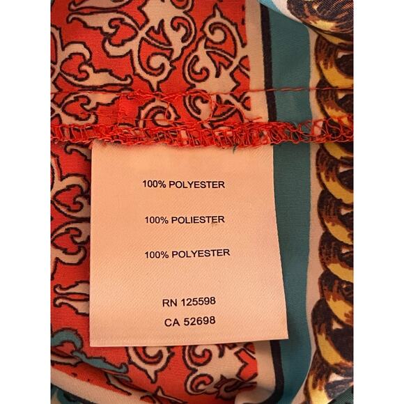 Ellen Tracy Lightweight Multicolor Top Size Medium, Excellent Condition - Picture 6 of 6